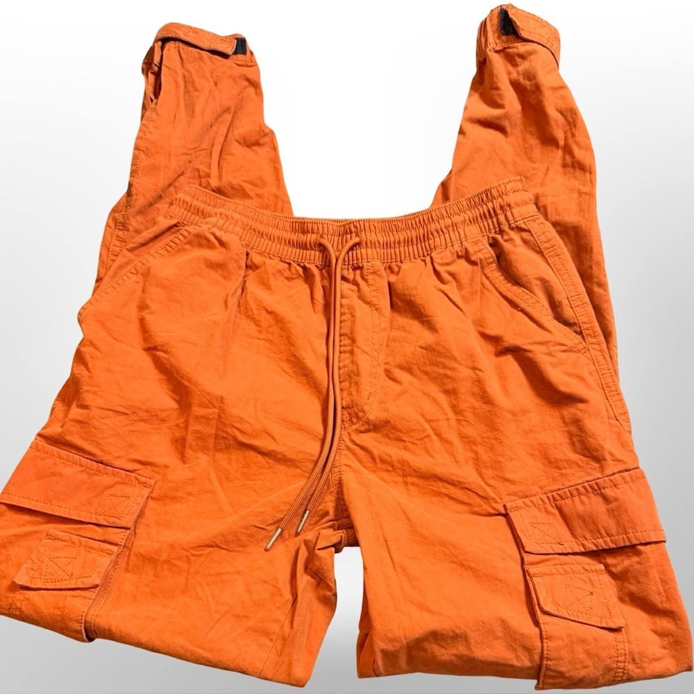 🧡 Urban Outfitters Standard Cloth Terra-Cotta Cargo Joggers – Small - Picture 4 of 16